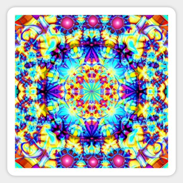 Fractal 2 Sticker by ABSTRACT-IVISM